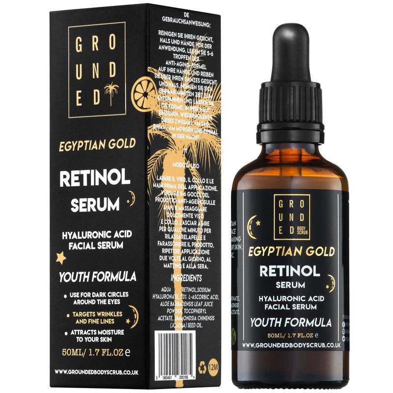 Egyptian Gold Retinol Face Serum - Anti ageing skincare