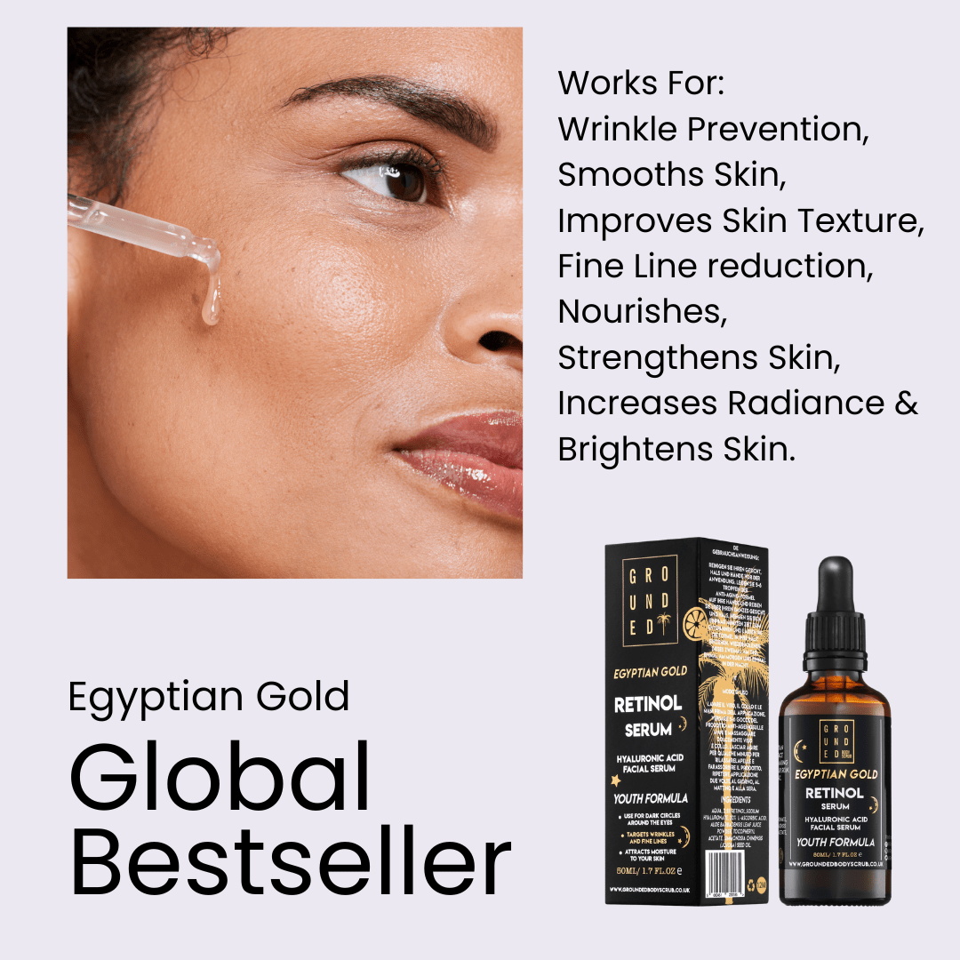 Egyptian Gold Retinol Face Serum - Anti ageing skincare