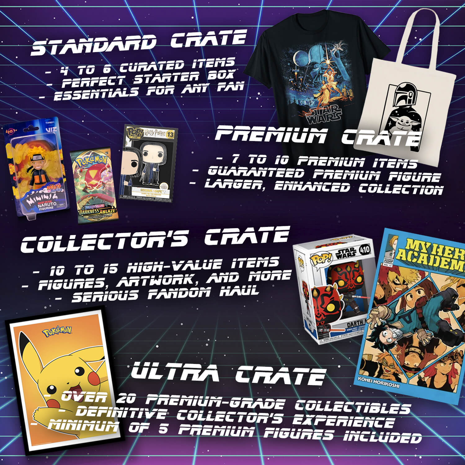 Anime & Manga Corporate Gift Crate