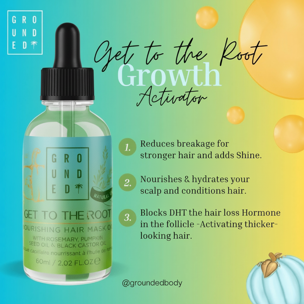 Get to the Root - Rosemary, Pumpkin and Black Castor Oil for hair Hair