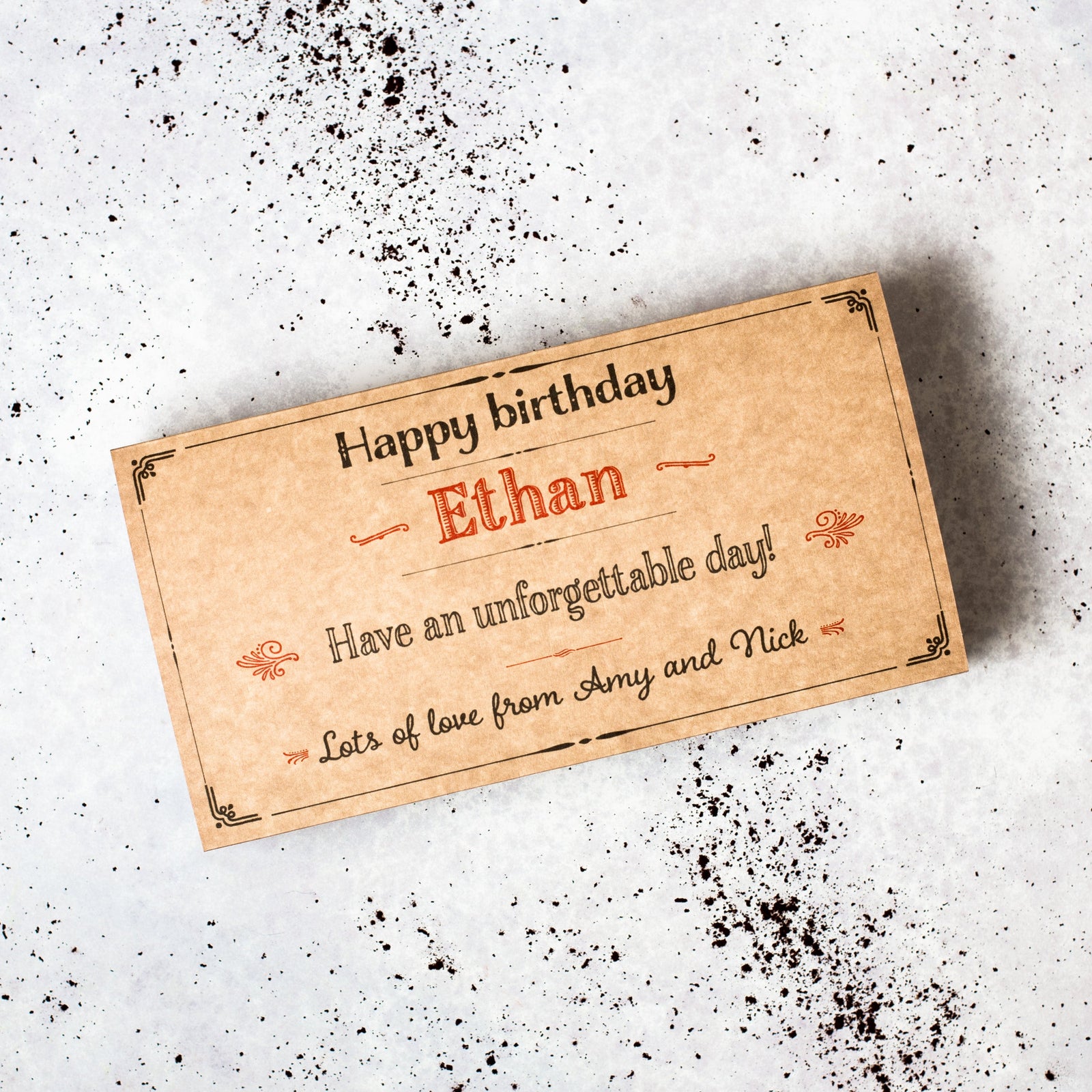 Barbers & Beard Grooming Chocolate Gift Set – Razor, Shaving Brush, Hairdressing Scissors & Comb Box