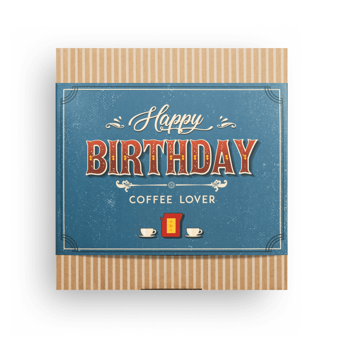 HAPPY BIRTHDAY SPECIALTY COFFEE GIFT BOX