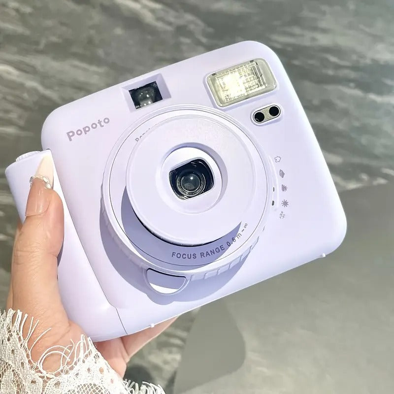 NNETM Instant Camera Gift Bundle with PU Case