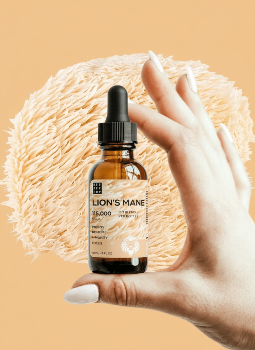 Lions Mane Mushroom Drops