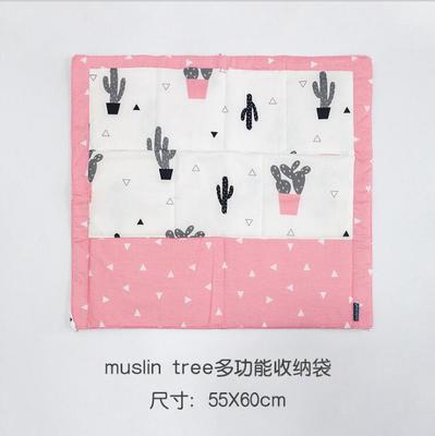 Baby Crib Hanging Storage Bag Portable Diaper Organizer Newborn Bedding Set  Foldable Nappy Bags Newborn Diaper Container