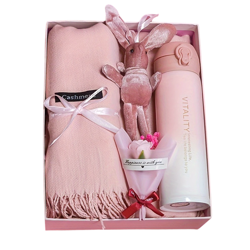 Insulated Sports Water Bottle Gift Set (420ml)